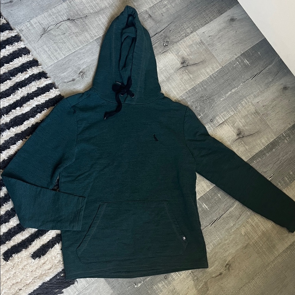 Dark Green Hooded Sweatshirt